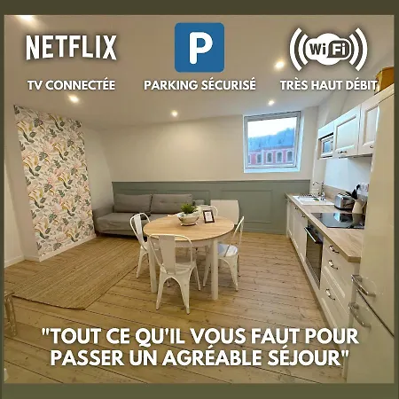 ღ Fabrik • Parking Securise & Wifi Fibre Apartament